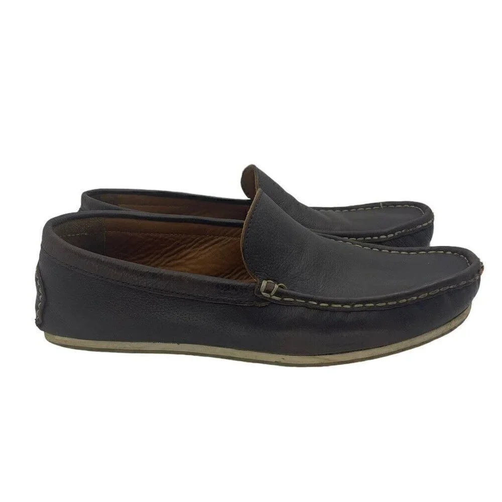 Allen Edmonds Driving Loafer Dark Brown Leather Men's Sz 8 D 60412 Casual Shoes
